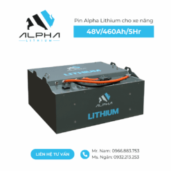Pin Lithium xe nâng ALPHA 48V - 460Ah/5Hr